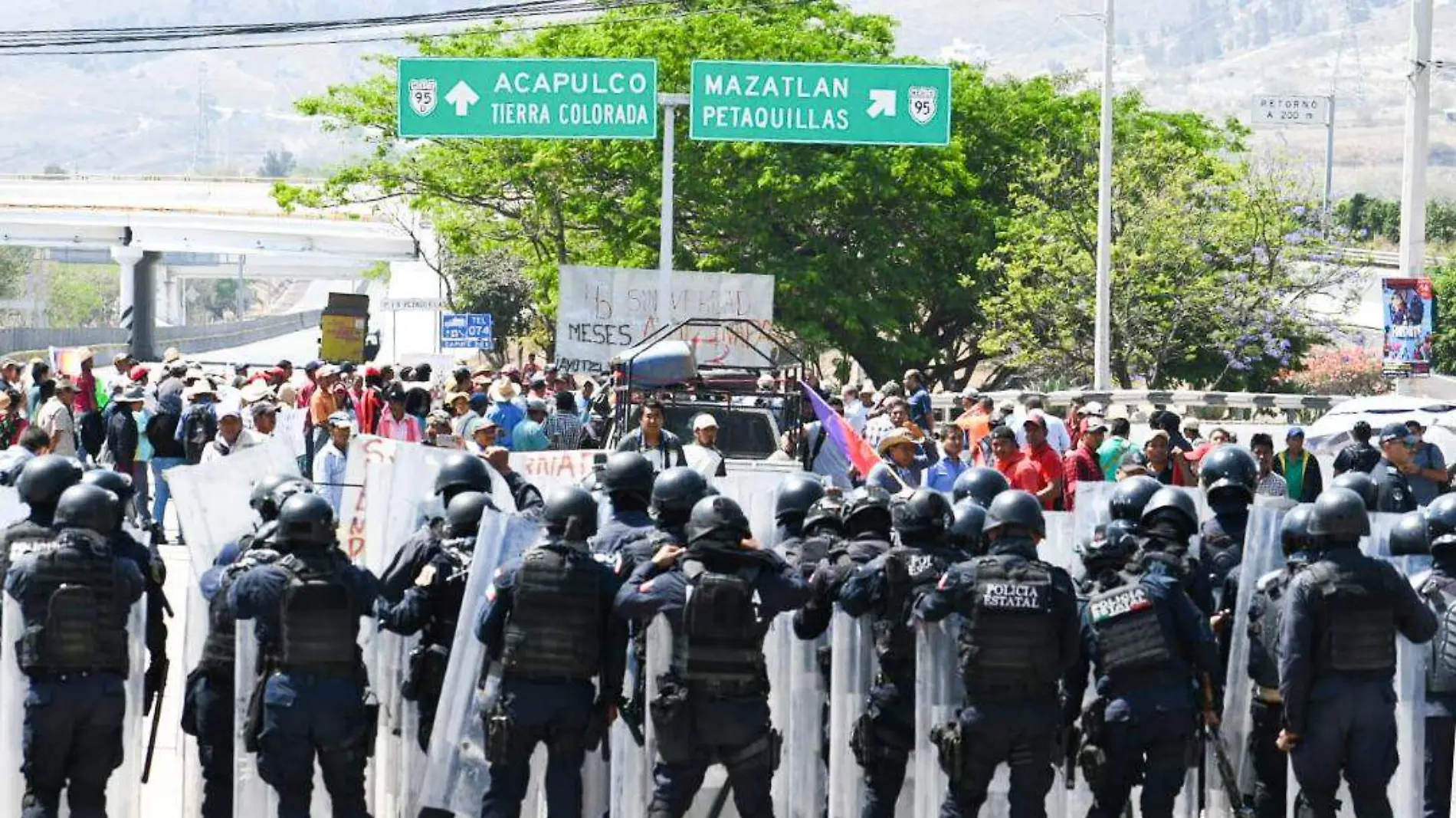 bloqueo autopista